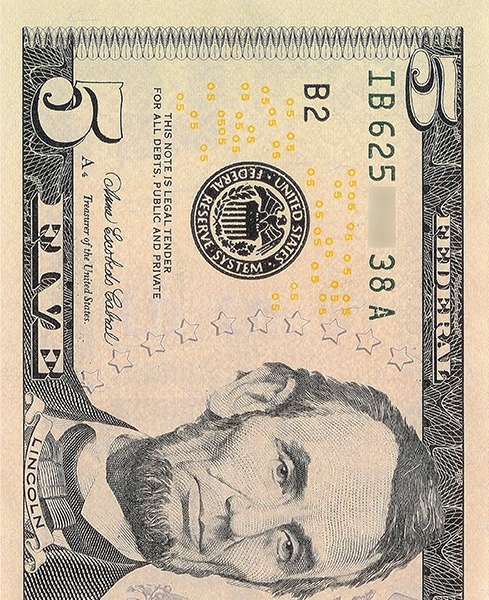 $5 bill